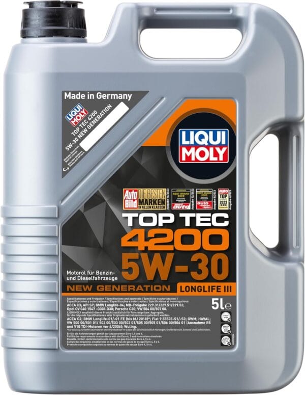 Liqui Moly Top Tec 4200 5W-30 Longlife III 5L